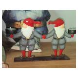 (2) Gnome Pillows, (1) Gnome Candleholder, (1) Crolly Doll (Ireland)