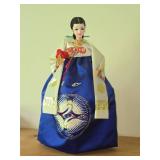 Traditional Korean Hanbok Doll