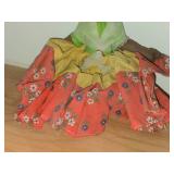 Handmade Carribean Folk Art Souvenir Doll 10"