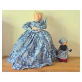 Tea Cozy 18" Doll, Country Maiden Folk Art Doll