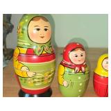Russian Nesting Dolls Set of 5