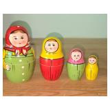 Russian Nesting Dolls Set of 5