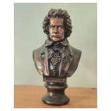 Ceramic Bust of Ludwig Von Beethoven