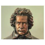 Ceramic Bust of Ludwig Von Beethoven