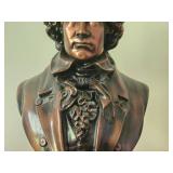 Ceramic Bust of Ludwig Von Beethoven
