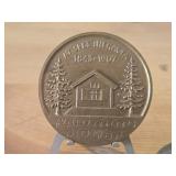 Lot of (2) Bronze Medallions of Various Composers
