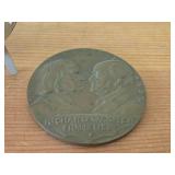 Lot of (2) Bronze Medallions of Various Composers
