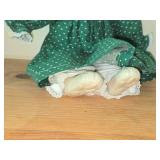 Bunny Shelf Sitter Doll with Ceramic Head, Hands and Feet