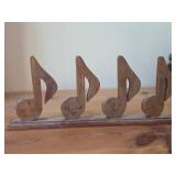 Wooden Musical Note Stanza Décor