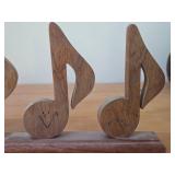 Wooden Musical Note Stanza Décor
