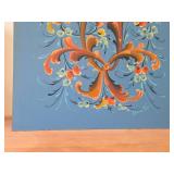 Rosemaling Painting - Signed K. Andersen 1975