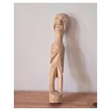 Handcarved Wood Folk Art Figure