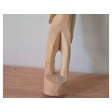 Handcarved Wood Folk Art Figure