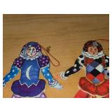 Lot of (3) Pull-String Jumping Jack Toys