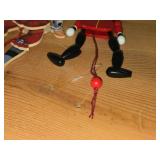Lot of (3) Pull-String Jumping Jack Toys