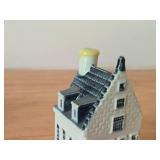 KLM Deft Blue Canal House Miniature Collectible
