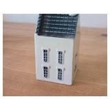 KLM Deft Blue Canal House Miniature Collectible