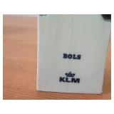 KLM Deft Blue Canal House Miniature Collectible