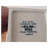 KLM Deft Blue Canal House Miniature Collectible