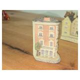 Lot of (11) UK Replica House Collectible Miniatures by Malcolm Cooper for John Hine Ltd