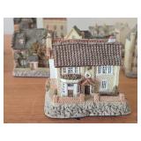 Lot of (11) UK Replica House Collectible Miniatures by Malcolm Cooper for John Hine Ltd