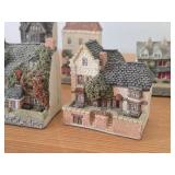 Lot of (11) UK Replica House Collectible Miniatures by Malcolm Cooper for John Hine Ltd