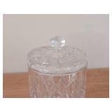 24% Lead Crystal Lidded Biscuit Jar