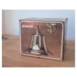 Brass Bell with Wall Bracket