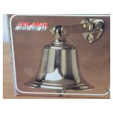 Brass Bell with Wall Bracket