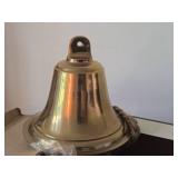 Brass Bell with Wall Bracket