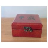 Wooden Flip-Top Storage Box