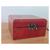 Wooden Flip-Top Storage Box