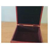 Wooden Flip-Top Storage Box