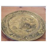Lot of (2) Brass Wall Plates