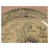 Lot of (2) Brass Wall Plates