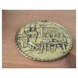 Lot of (2) Brass Wall Plates