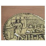 Lot of (2) Brass Wall Plates