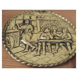 Lot of (2) Brass Wall Plates