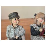 Lot of (4) Candy Design (Norway) Shelf Sitter Figures