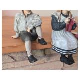 Lot of (4) Candy Design (Norway) Shelf Sitter Figures