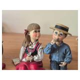 Lot of (4) Candy Design (Norway) Shelf Sitter Figures