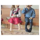 Lot of (4) Candy Design (Norway) Shelf Sitter Figures