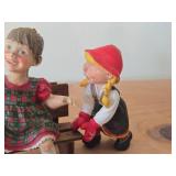 (3) Candy Design (Norway) Figurines + (1) Norwegian Figurine