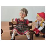 (3) Candy Design (Norway) Figurines + (1) Norwegian Figurine