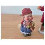 (3) Candy Design (Norway) Figurines + (1) Norwegian Figurine