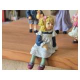 Lot of (7) Porcelain Figurines