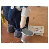 Lot of (2) Cuddle Kidz Animated Music Figures