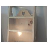 Wood Display Shelf 2-tier