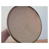 Lot of (3) Handcrafted Ceramic Dishwares - Leaf Serving Platter, Bowl, Pottery Lid