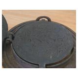 Vintage Jotul Cast Iron Krumkake Iron (Norway)